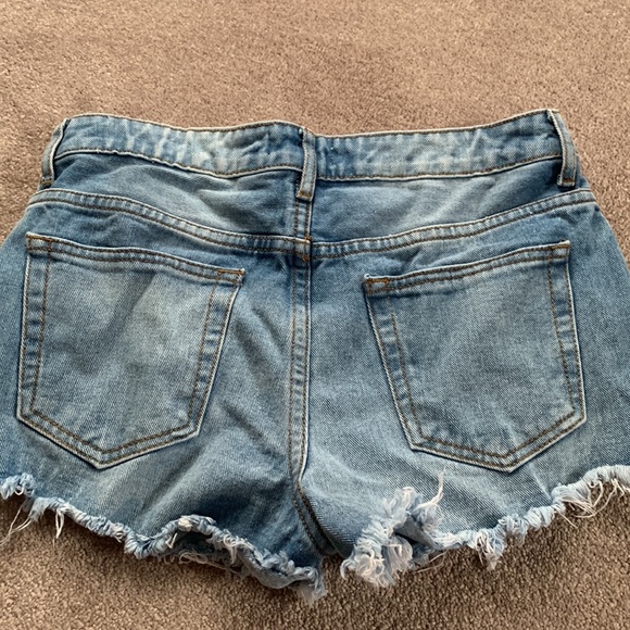Denim Jean shorts light wash - Picture 5 of 5